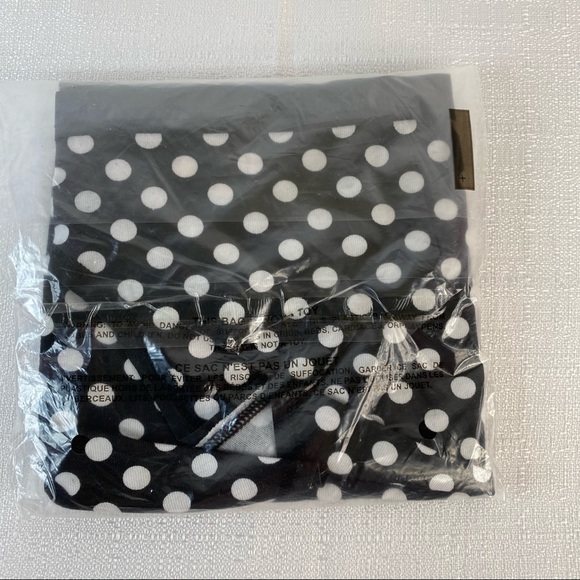 VICTORIA’S SECRET Polka Dot Panty XL black and white  🆕 - Picture 4 of 6